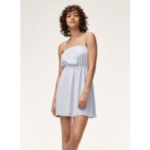Sunday Best Blixen Mini Dress Light Blue Small NWT
